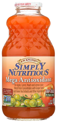 R.W. Knudsen Simply Nutritious Mega Antioxidant Juice, 32 Fluid Ounce -- 6 per case