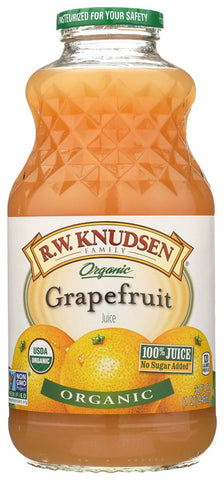 R.W. Knudsen Organic Grapefruit Juice, 32 Fluid Ounce -- 6 per case