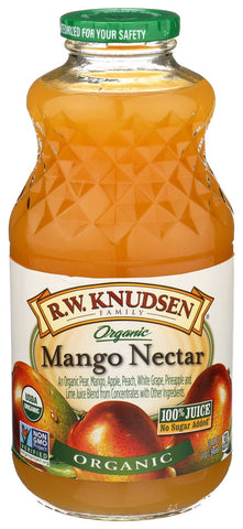 R.W. Knudsen Organic Mango Nectar Juice, 32 Fluid Ounce -- 6 per case