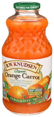 R.W. Knudsen Organic Orange Carrot Juice, 32 Fluid Ounce -- 6 per case