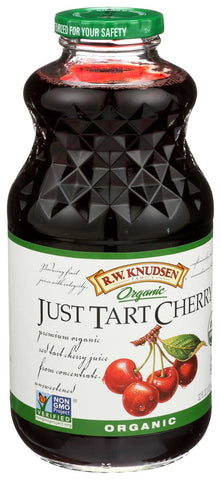 R.W. Knudsen Organic Just Tart Cherry Juice, 32 Fluid Ounce -- 6 per case