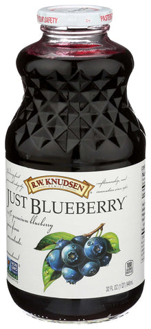 R.W. Knudsen Just Blueberry Juice, 32 Fluid Ounce -- 6 per case