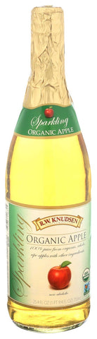 Knudsen Organic Apple Cider Sparkling Juice, 750 Millilitre -- 12 per case.