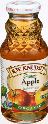 R.W. Knudsen Organic Apple Juice, 8 Fluid Ounce -- 12 per case