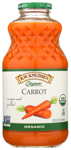 R.W. Knudsen Organic Carrot Juice, 32 Fluid Ounce -- 6 per case