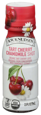 RW Knudsen Organic Tart Cherry Chamomile Juice Shot, 2.5 Fluid Ounce -- 12 per case
