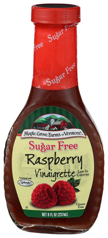 Maple Grove Farms Sugar Free Raspberry Vinaigrette, 8 Oz -- 12 per case