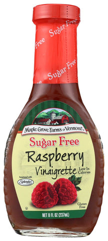 Maple Grove Farms Sugar Free Raspberry Vinaigrette, 8 Oz -- 12 per case