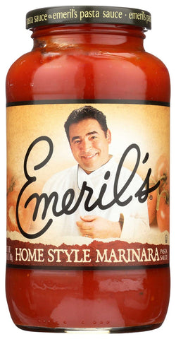 Emerils Home Style Marinara Pasta Sauce, 25 Ounce -- 6 per case.
