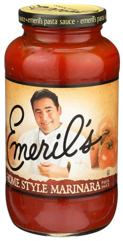 Emerils Home Style Marinara Pasta Sauce, 25 Ounce -- 6 per case.