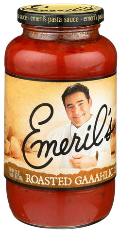 Emerils Roasted Garlic Pasta Sauce, 25 Ounce -- 6 per case.