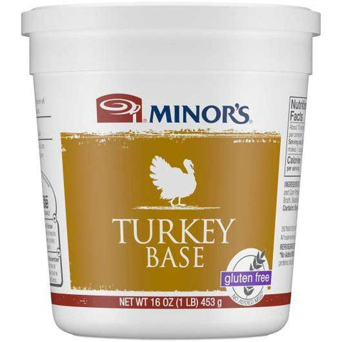 Minors No Added MSG Turkey Base, 1 Pound -- 6 per case