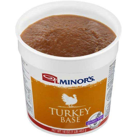Minors No Added MSG Turkey Base, 1 Pound -- 6 per case