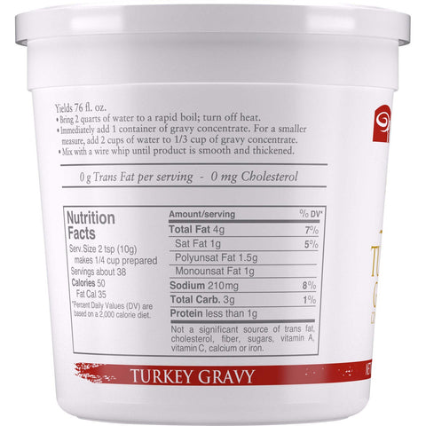 Nestle Minors Concentrate No Added MSG Turkey Gravy, 13.6 Ounce -- 6 per case.