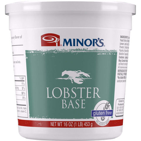 Nestle Minors No Added MSG Lobster Base, 1 Pound -- 6 per case.