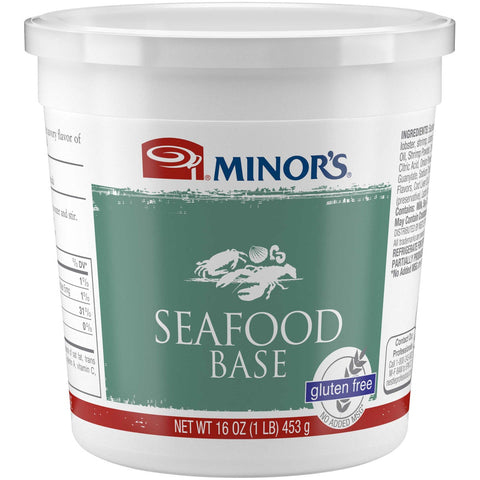 Nestle Minors No Added MSG Seafood Base, 1 Pound -- 6 per case.