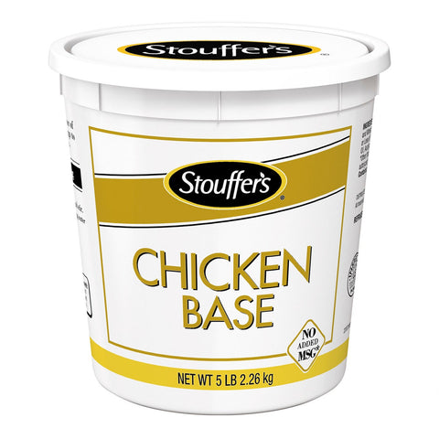 Nestle Stouffers No Added MSG Chicken Base, 5 Pound -- 4 per case.