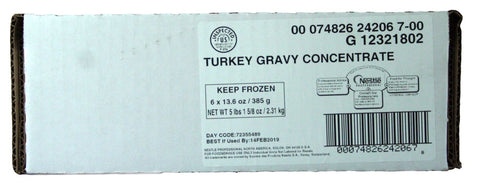 Non Exclusive Turkey Gravy Concentrate, 13.6 Ounce -- 6 per case.