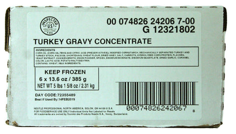 Non Exclusive Turkey Gravy Concentrate, 13.6 Ounce -- 6 per case.