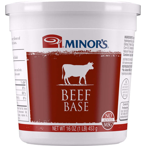 Nestle Minors No Added MSG Beef Base, 1 Pound -- 12 per case.
