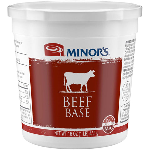 Nestle Minors No Added MSG Beef Base, 1 Pound -- 12 per case.