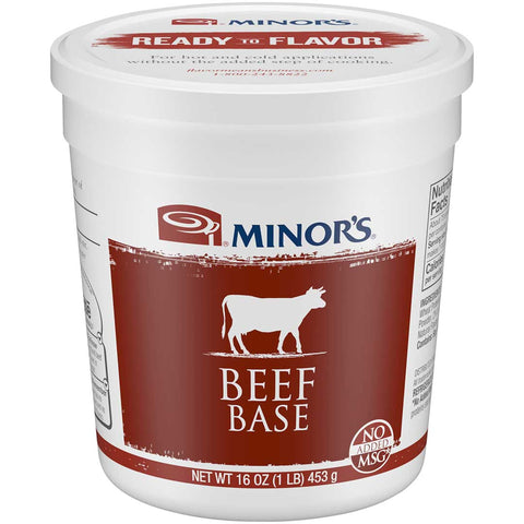 Minor's No Added MSG Beef Base, 1 Pound -- 6 per case