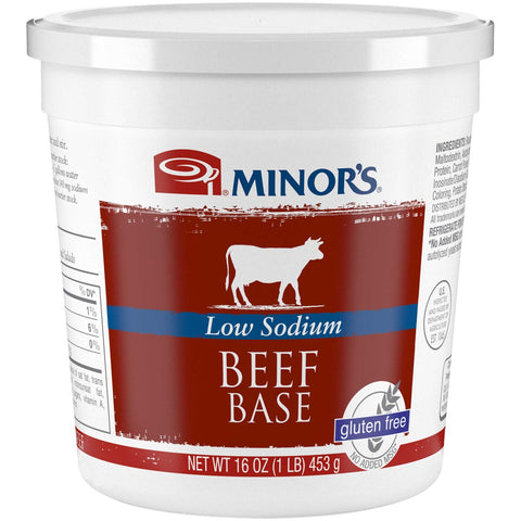 Nestle Minors Low Sodium Beef Base, 1 Pound -- 6 per case.