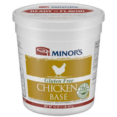 Minor's Gluten Free Chicken Base made with Natural Ingredients, 1 Pound -- 6 per case