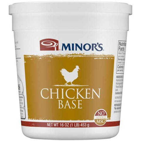 Nestle Minors No Added MSG Chicken Base, 1 Pound -- 6 per case.