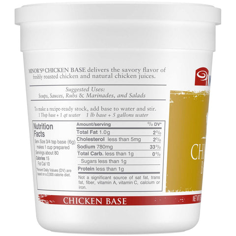 Nestle Minors Chicken Base, 1 Pound -- 12 per case.