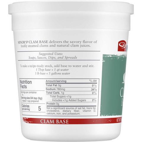 Nestle No Added MSG Clam Base, 1 Pound -- 6 per case.