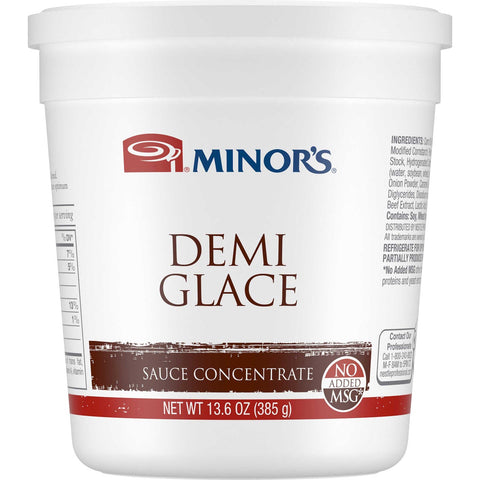 Nestle Minors Concentrate Demi Glace Sauce, 13.6 Ounce -- 6 per case.
