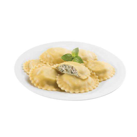 Seviroli Foods Large Round Chicken Pesto Ravioli Pasta, 2.75 Pound -- 2 per case