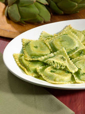 Seviroli Foods Square Artichoke Ravioli Pasta, 5.5 Pound.