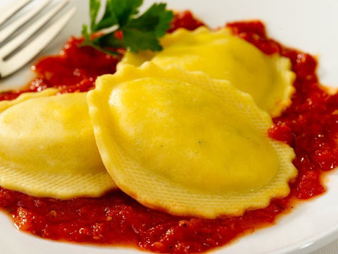 Seviroli Foods Large Round Cheese Ravioli Pasta, 3.75 Pound -- 2 per case.