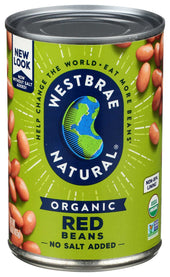 Westbrae Natural Fat Free Organic Red Beans, 15 Ounce -- 12 per case.