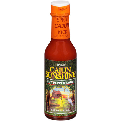 Try Me Cajun Sunshine Sauce, 5 Fluid Ounce -- 6 per case.