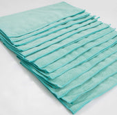 John Ritzenthaler Mint Microfiber Towel -- 144 per case