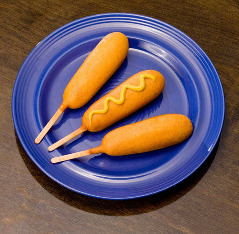 Foster Farms Chicken Corn Dog, 4 Ounce -- 72 per case.