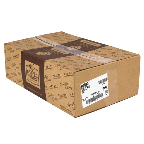 Foster Farms White Turkey Roll -- 2 per case.