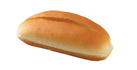 Flowers Foods Split Top Hot Dog Bun, Sliced - 12 per pack -- 8 packs per case.