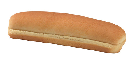 European Bakers Sliced Hot Dog Bun -- 96 per case.