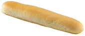 European Bakers Par Baked Plain Bread Stick, 8 inch -- 128 per case.