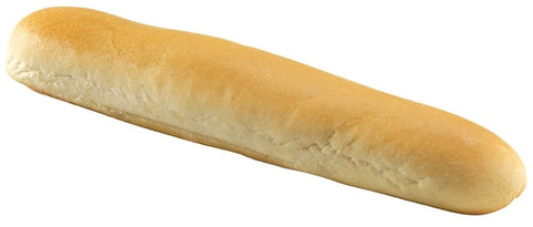 European Bakers Par Baked Plain Bread Stick, 8 inch -- 128 per case.