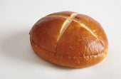 European Bakers 4 Pretzel Hamburger Bun, Sliced, 38.11 Ounce -- 6 per case.
