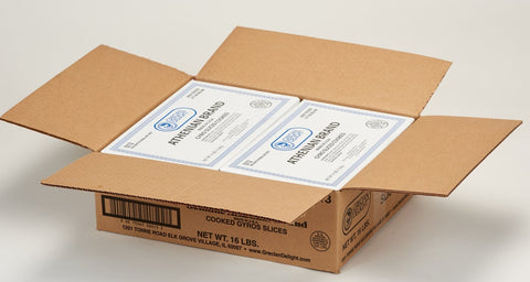 Grecian Delight Athenian Gyro Pre-cooked Slices, 4 Pound -- 4 per case