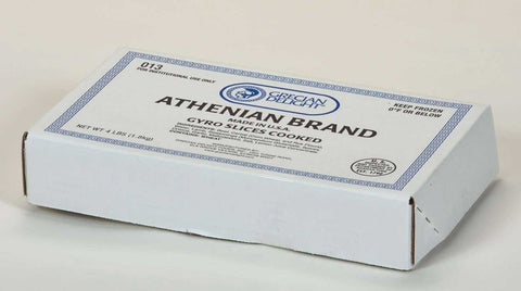 Grecian Delight Athenian Gyro Pre-cooked Slices, 4 Pound -- 4 per case