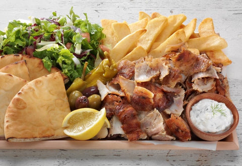 Grecian Delight Old World Traditional Chicken Gyro Cone, 20 Pound.