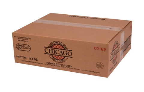 Grecian Delight Chicago Style Pre Cooked Pre Sliced Gryo Meat, 4 Pound -- 4 per case.