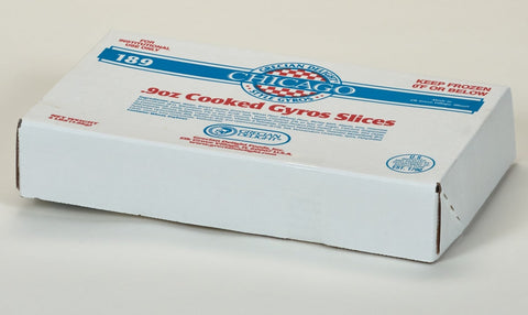 Grecian Delight Chicago Style Pre Cooked Pre Sliced Gryo Meat, 4 Pound -- 4 per case.